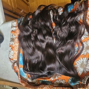 Luxurious Dark Brown Hair Extensions